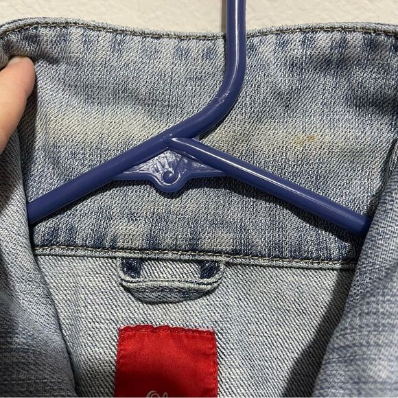 S.Oliver Men’s Jean Denim Jacket Size Large in Medium Wash w/ Pockets - Picture 8 of 9